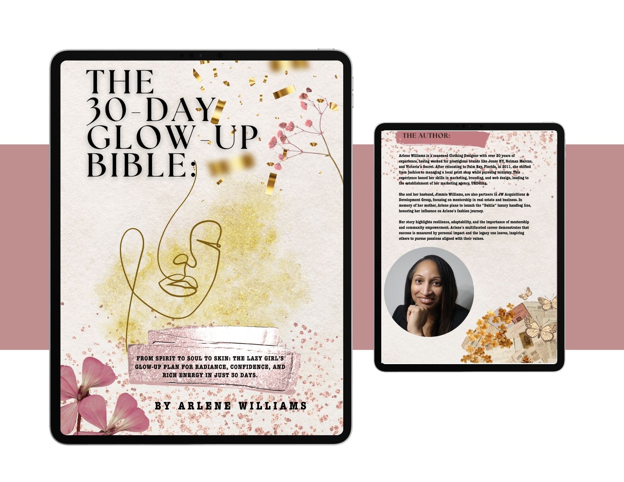The 30 Day Glow Up Bible: From Spirit to Soul to Skin: The Lazy Girl’s Glow-Up Plan-Digital Journal