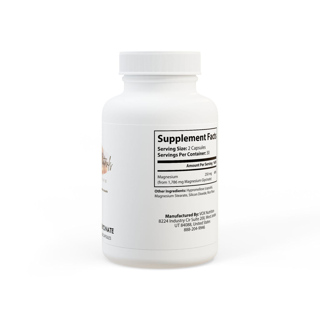 Calm & Restore Magnesium Glycinate Supplement (60 Capsules)