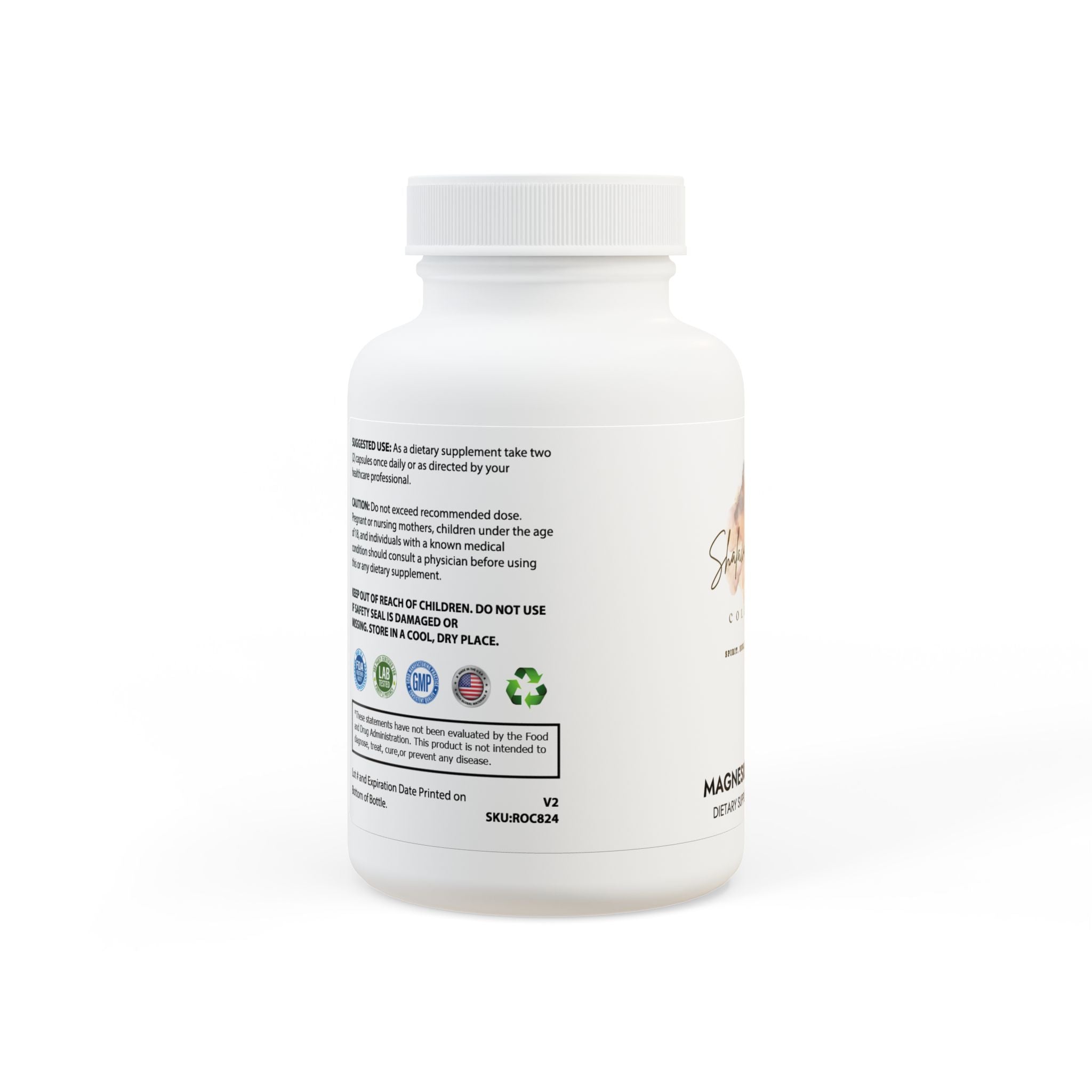 Calm & Restore Magnesium Glycinate Supplement (60 Capsules)