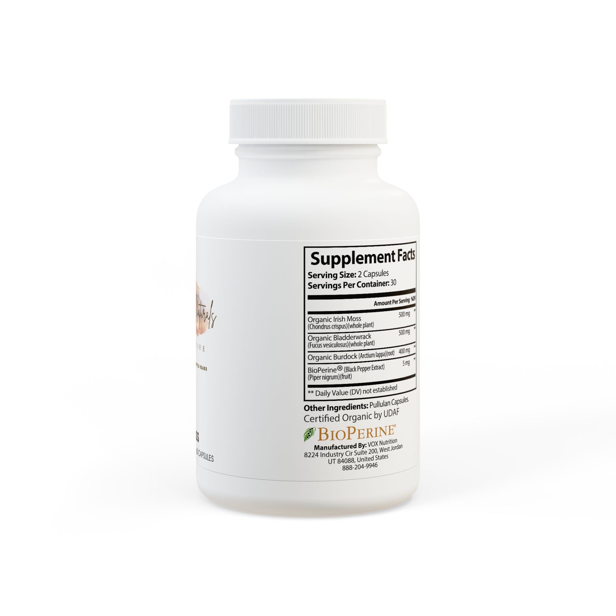 The Ultimate Glow Sea Moss Supplement (60 Capsules)