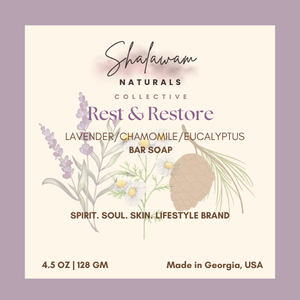 Rest & Restore™ Luxury Handmade Bar Soap