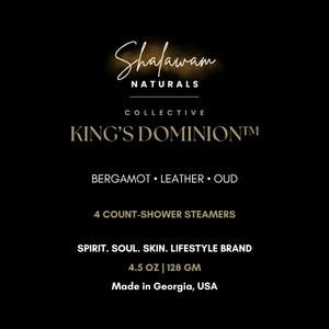 King's Dominion Luxury Aromatic Shower Steamers