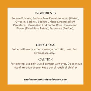 Golden Glow Collection Bar Soap