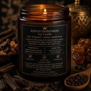 King's Dominion Luxury Massage Candle