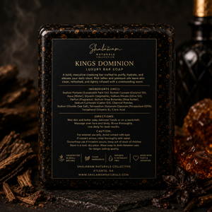 Kings Dominion™ Men's Luxury Handmade Bar Soap