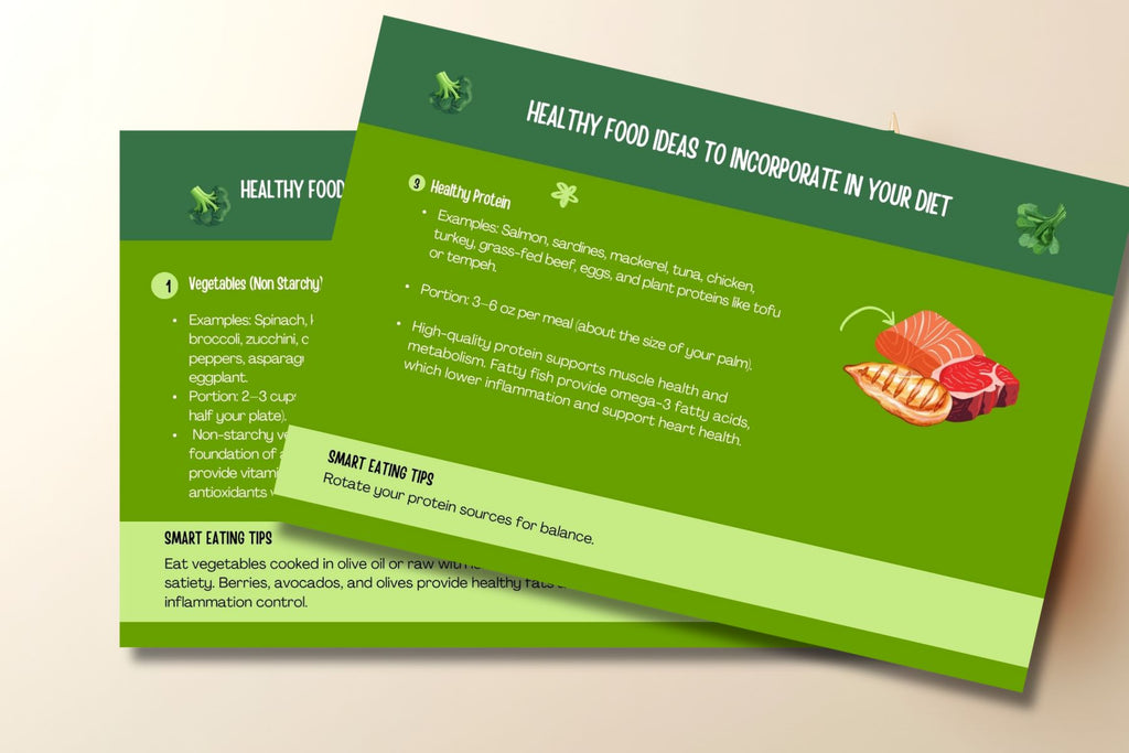 30 Days of  Glowing Healthy Recipes-Digital recipe cards