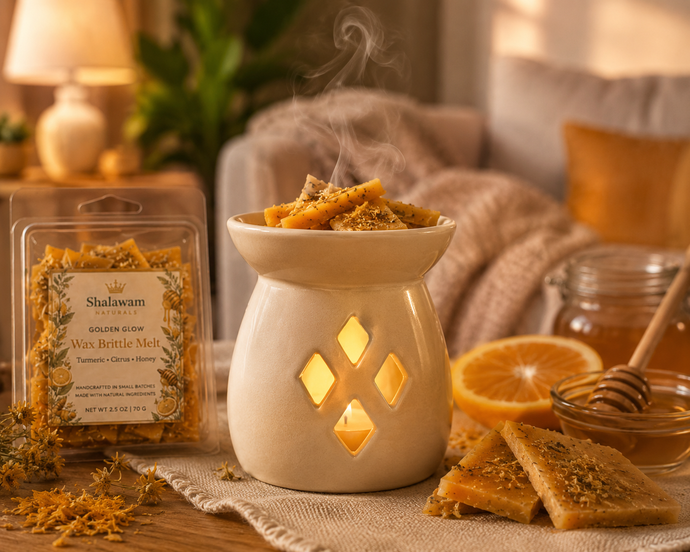 Golden Glow Luxury Soy Wax Melts