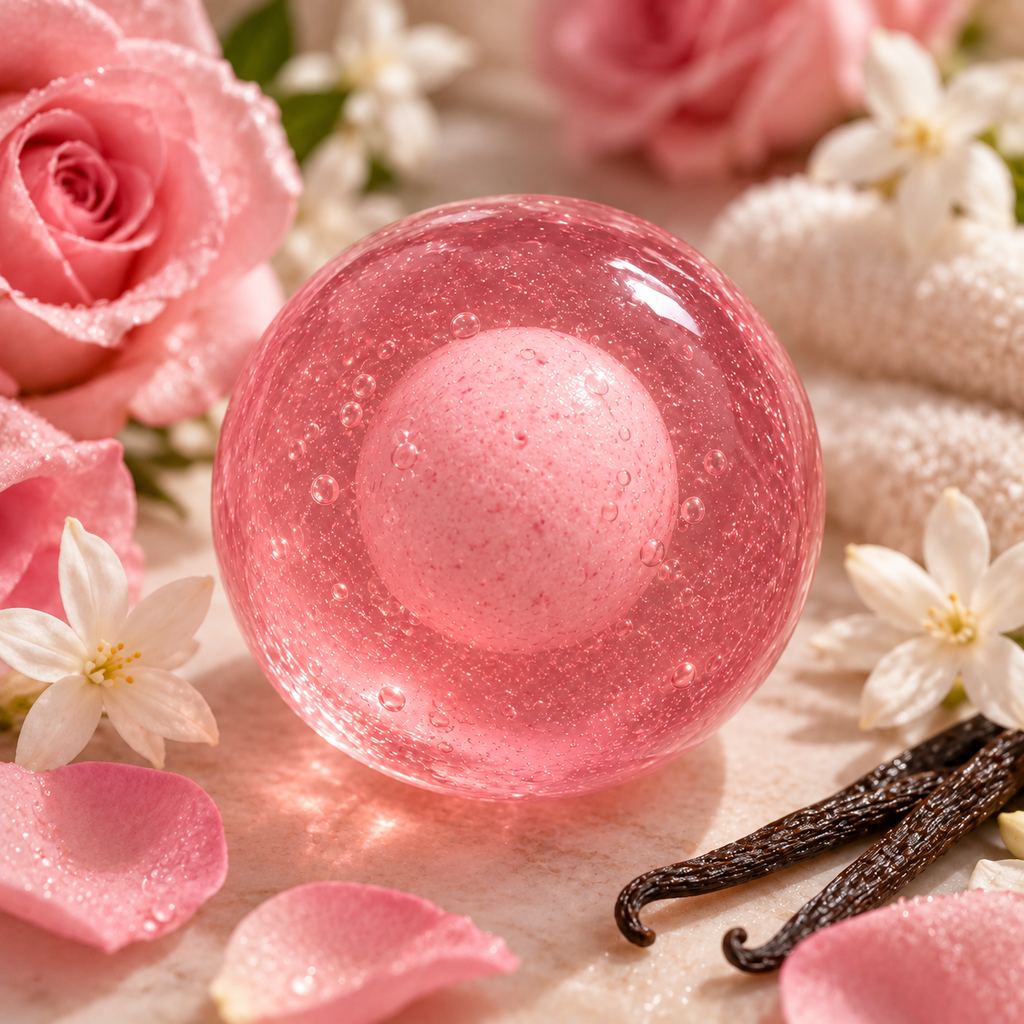 Soft Life™ Luxury Jelly Truffle Soap with Embedded Luxury Truffle Body Oil Center