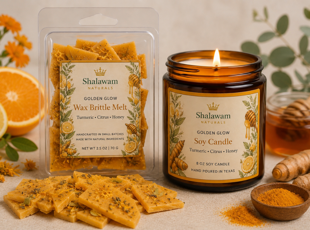 Wax Brittle + Soy Candle